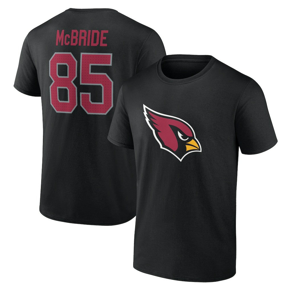 Trey McBride  Icon Name & Number T-Shirt - Arizona Cardinals T-shirts
