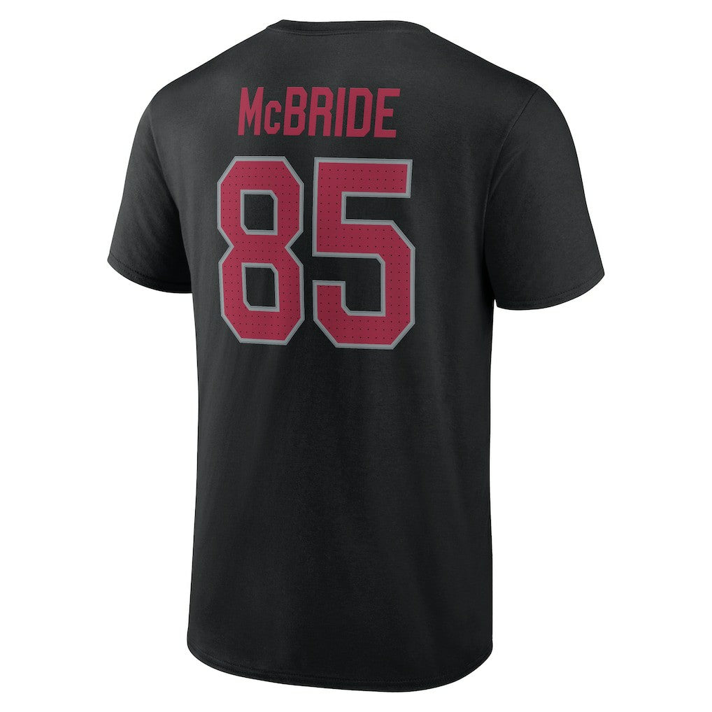 Trey McBride  Icon Name & Number T-Shirt - Arizona Cardinals T-shirts