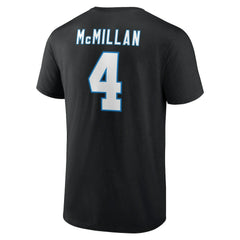 Tetairoa McMillan  Icon Name & Number T-Shirt - Carolina Panthers T-shirts