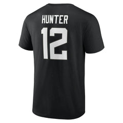 Travis Hunter  Icon Name & Number T-Shirt - Jacksonville Jaguars T-shirts