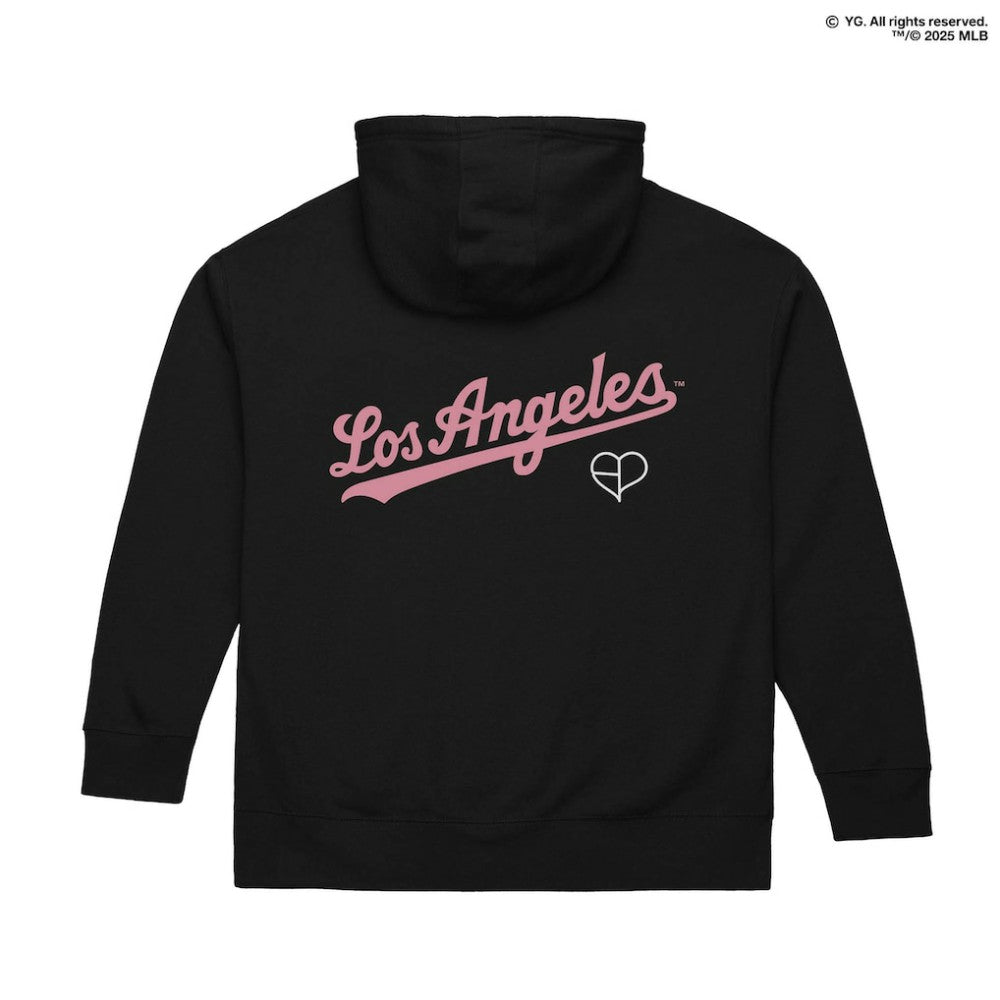 Black - Limited Edition Los Angeles Dodgers Mitchell & Ness x BLACKPINK  Pullover Hoodie