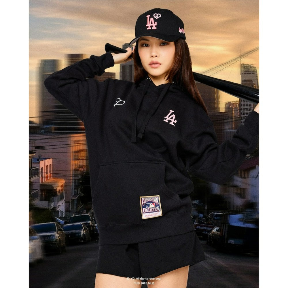 Black - Limited Edition Los Angeles Dodgers Mitchell & Ness x BLACKPINK  Pullover Hoodie