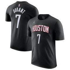 Kevin Durant Houston Rockets Jordan Brand Statement Edition Name & Number T-Shirt sale