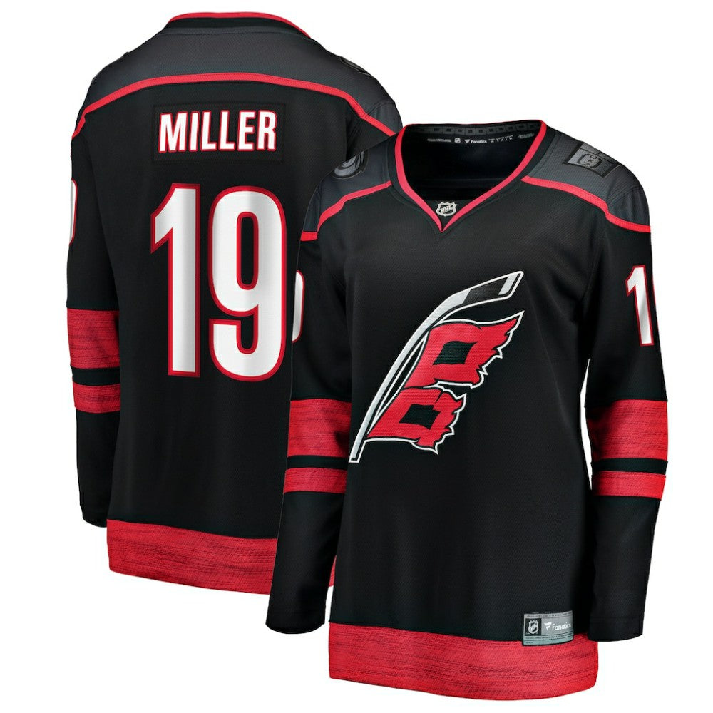 NHL K'Andre Miller Carolina Hurricanes Fanatics Women's Home Breakaway Jersey