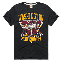 Homage The Fun Bunch Tri-Blend T-Shirt - Washington Commanders T-shirts
