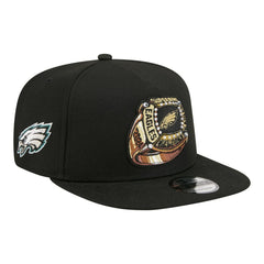Super Bowl Ring 9FIFTY A-Frame Adjustable Hat - Philadelphia Eagles Hats