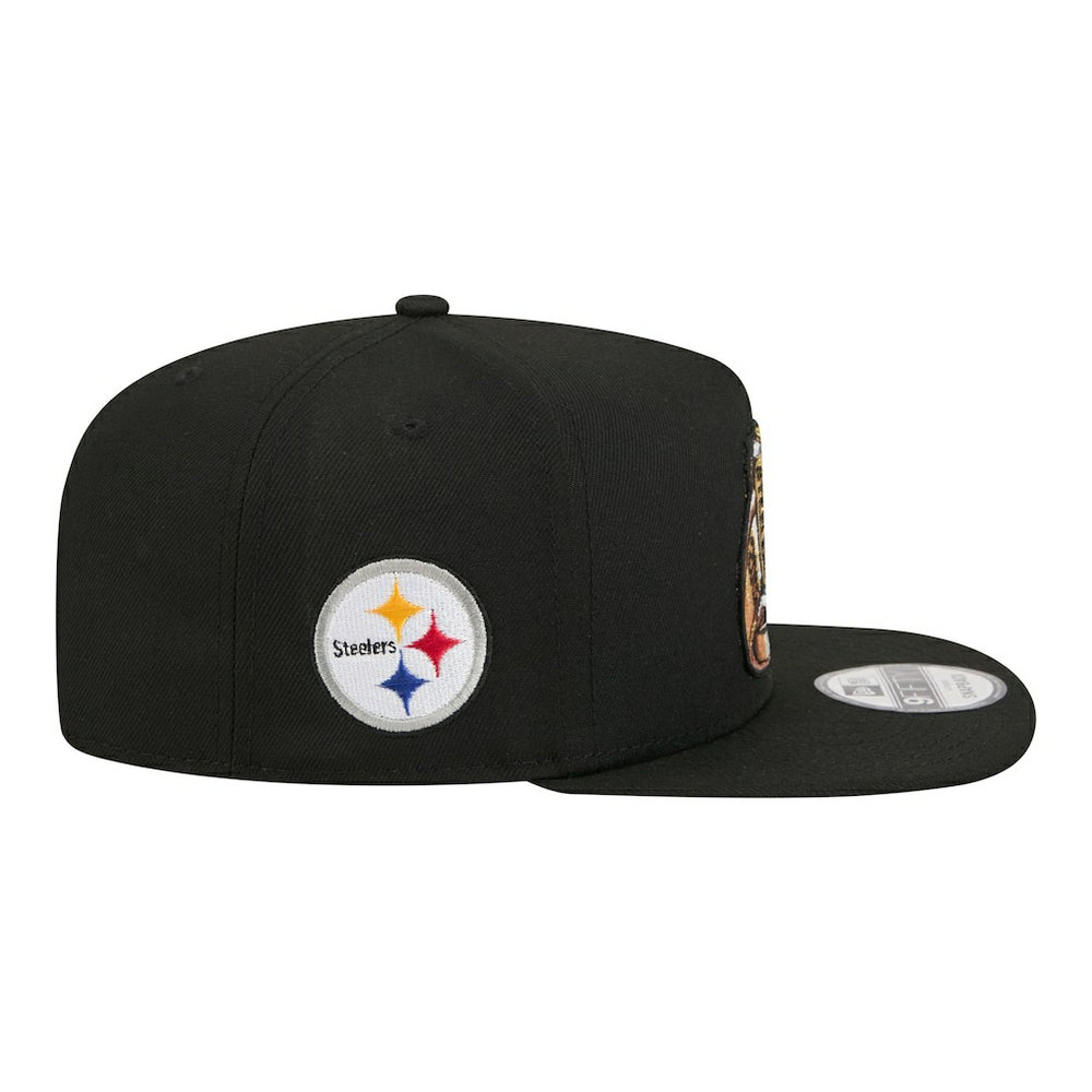 Super Bowl Ring 9FIFTY A-Frame Adjustable Hat - Pittsburgh Steelers Hats