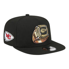 Super Bowl Ring 9FIFTY A-Frame Adjustable Hat - Kansas City Chiefs Hats