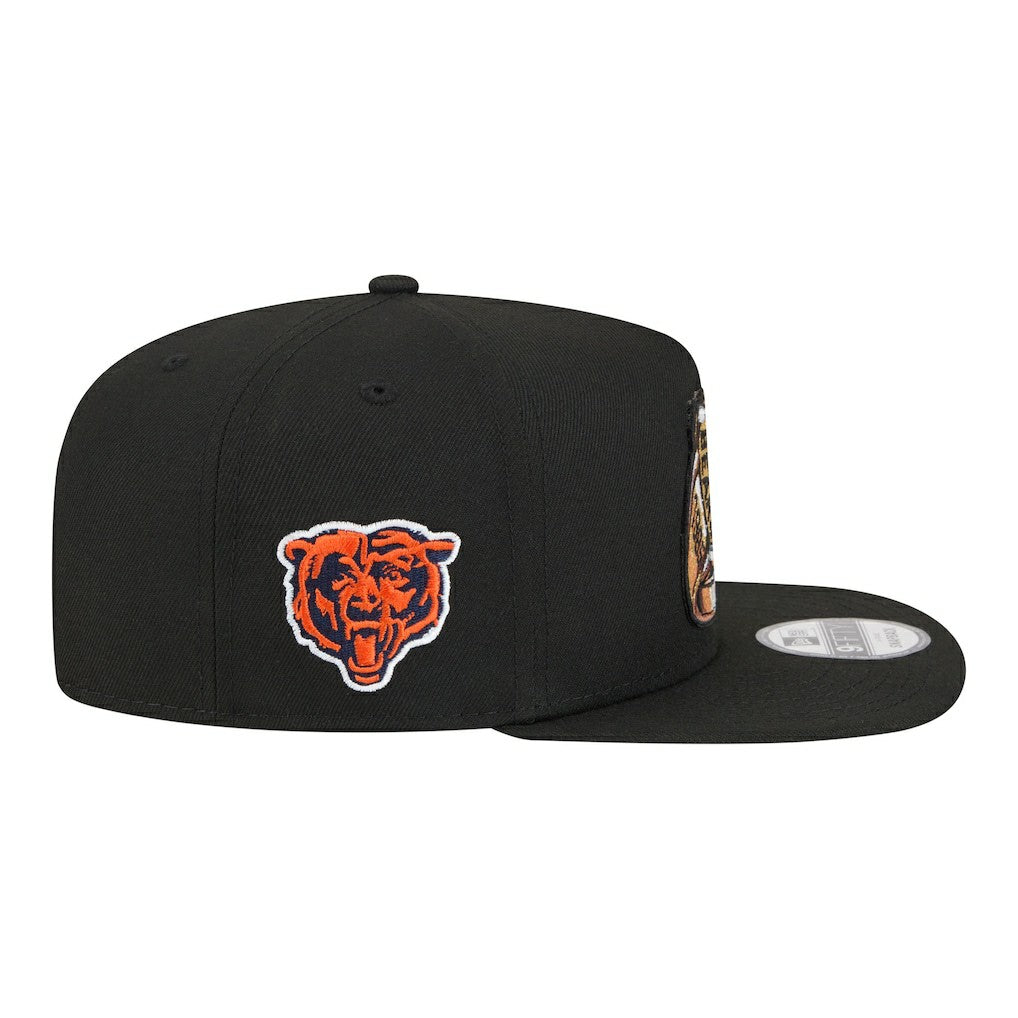 Super Bowl Ring 9FIFTY A-Frame Adjustable Hat - Chicago Bears Hats