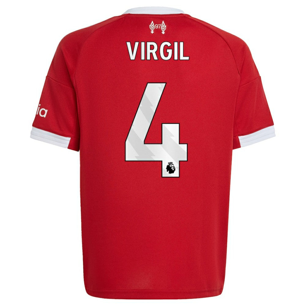 Virgil van Dijk Liverpool Youth 2025/26 Home Replica Jersey