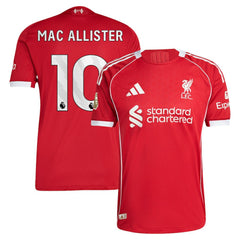 Alexis Mac Allister Liverpool 2025/26 Home Jersey