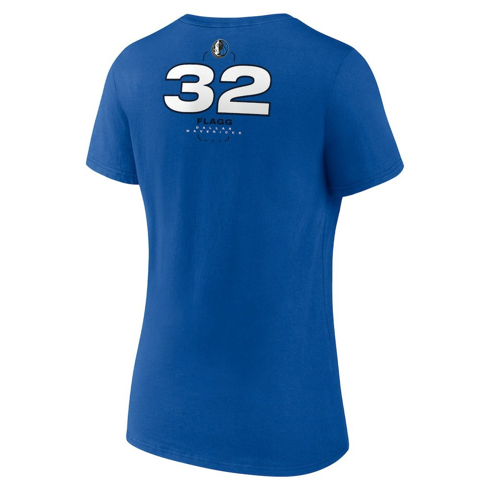 Cooper Flagg Dallas Mavericks Women's Name & Number V-Neck T-Shirt sale