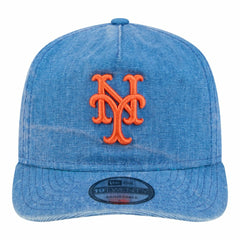 Royal New York Mets New Era Throwback Denim Classic 19TWENTY Adjustable Hat