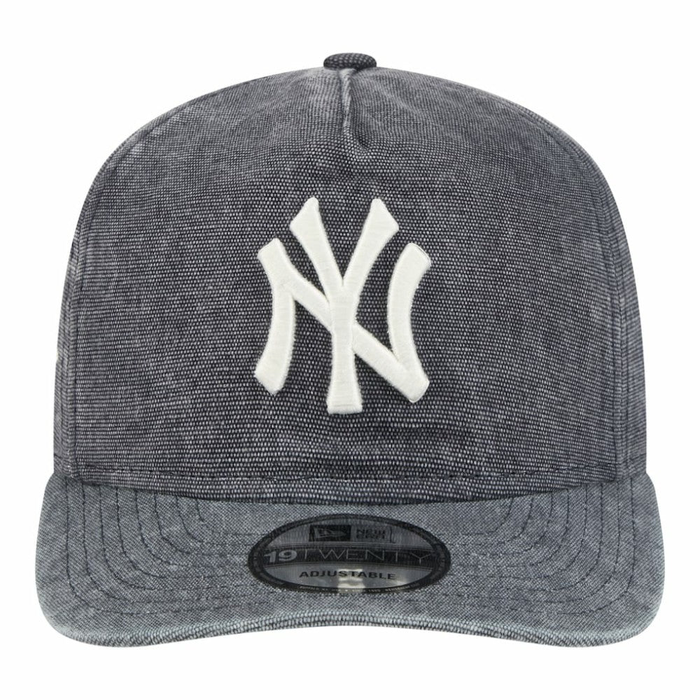 Navy Heather New York Yankees New Era  Denim Classic 19TWENTY Adjustable Hat