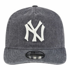 Navy Heather New York Yankees New Era Throwback Denim Classic 19TWENTY Adjustable Hat