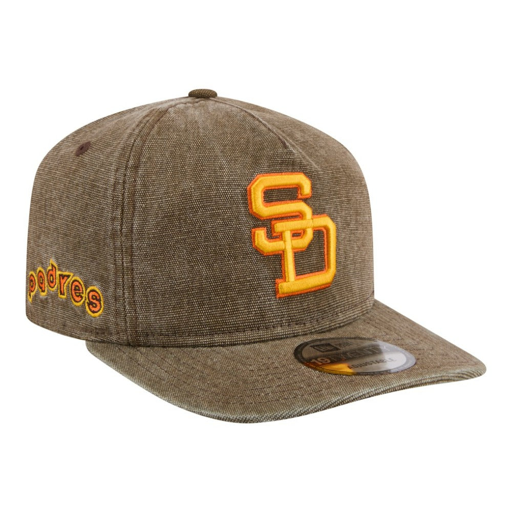 Brown San Diego Padres New Era Throwback Denim Classic 19TWENTY Adjustable Hat