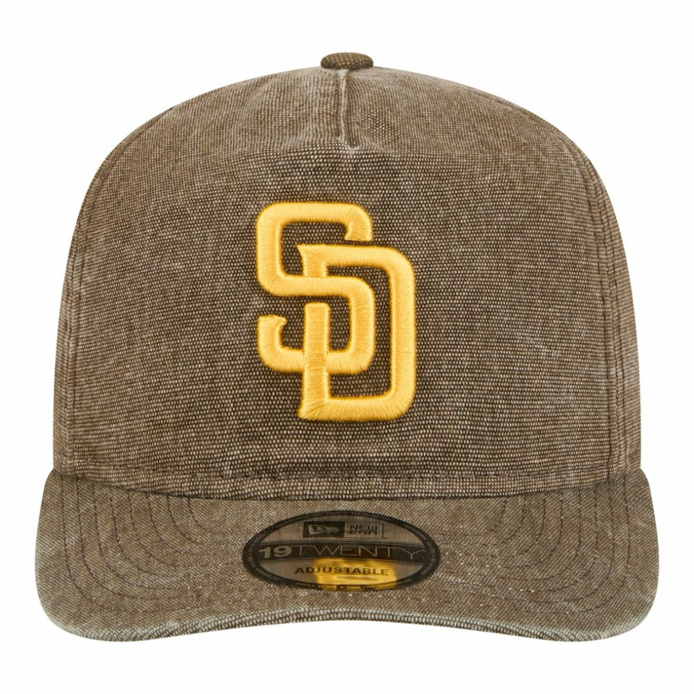 Brown San Diego Padres New Era  Denim Classic 19TWENTY Adjustable Hat