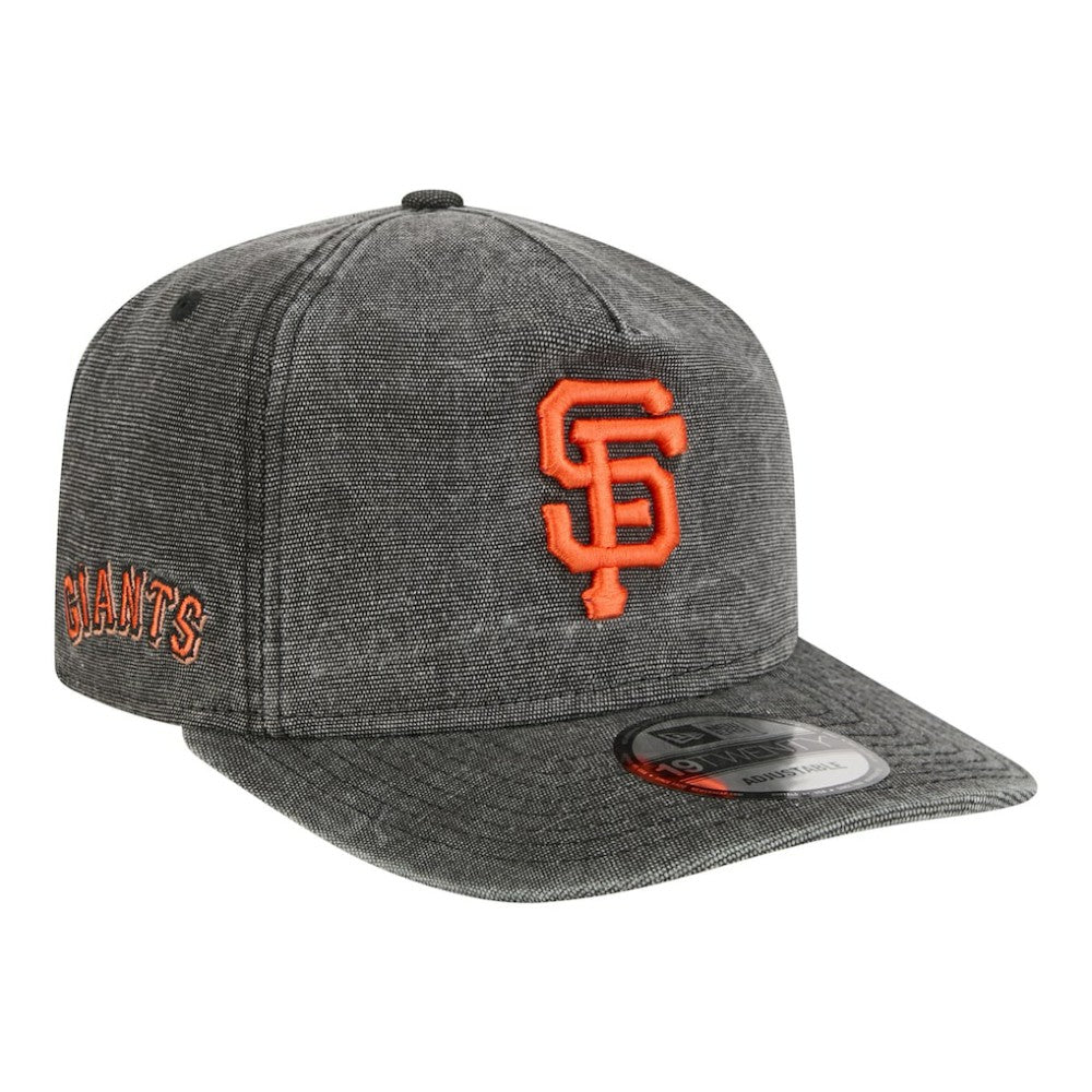 Black San Francisco Giants New Era  Denim Classic 19TWENTY Adjustable Hat