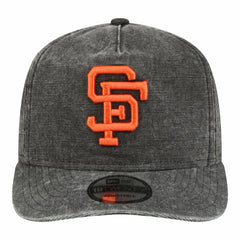 Black San Francisco Giants New Era Throwback Denim Classic 19TWENTY Adjustable Hat