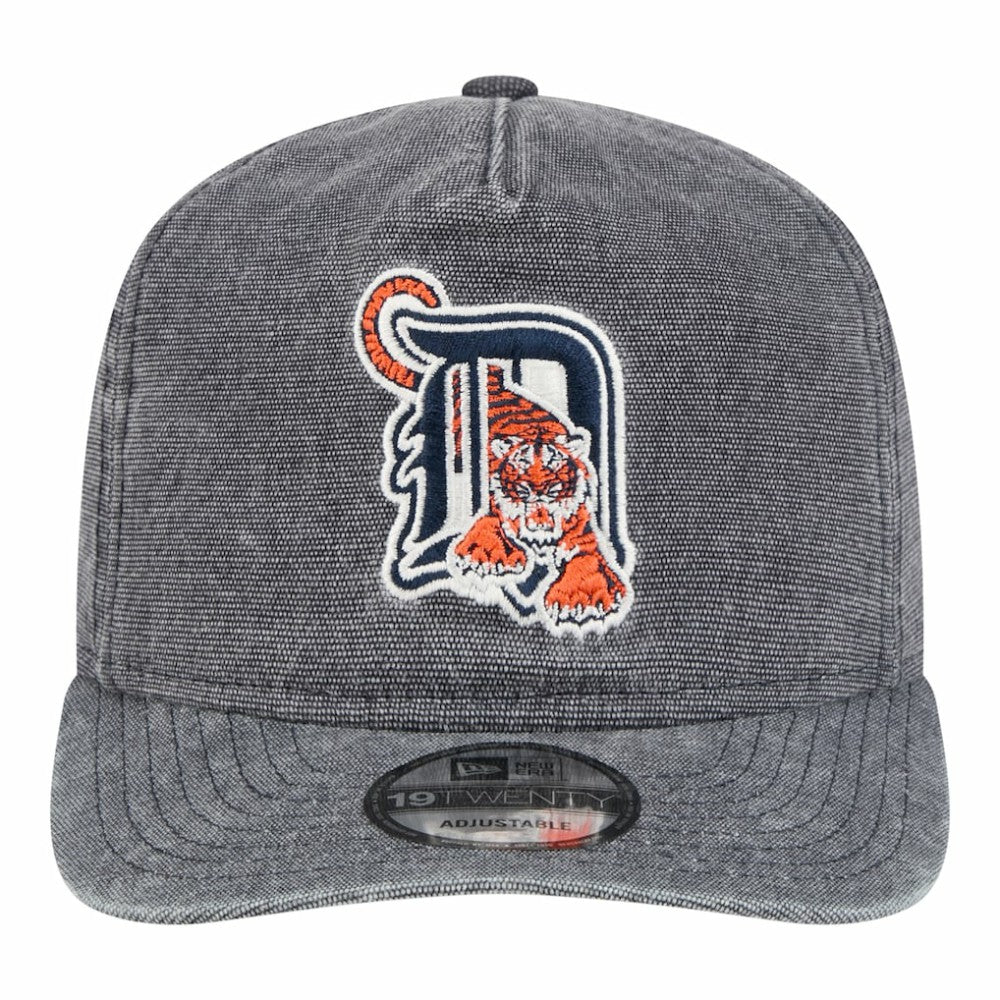 Heather Gray Detroit Tigers New Era Throwback Denim Classic 19TWENTY Adjustable Hat