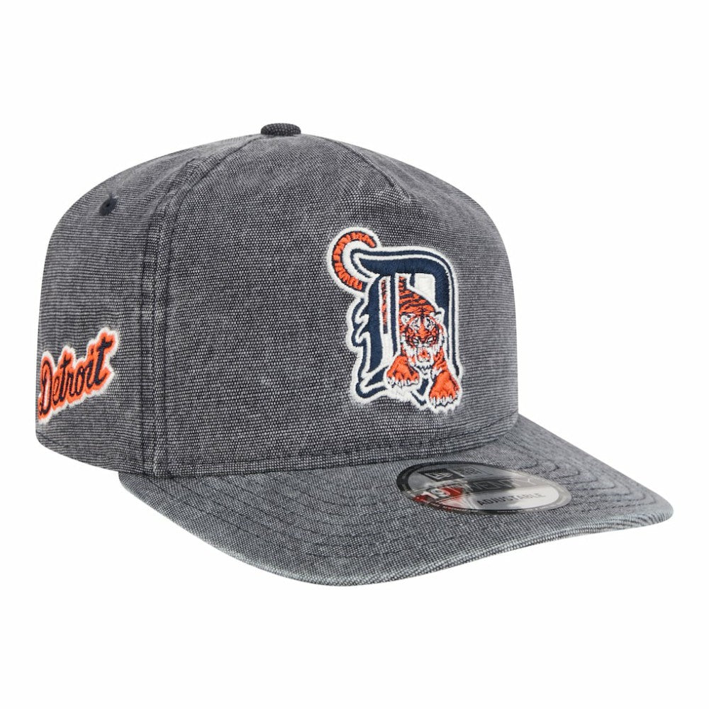 Heather Gray Detroit Tigers New Era Throwback Denim Classic 19TWENTY Adjustable Hat