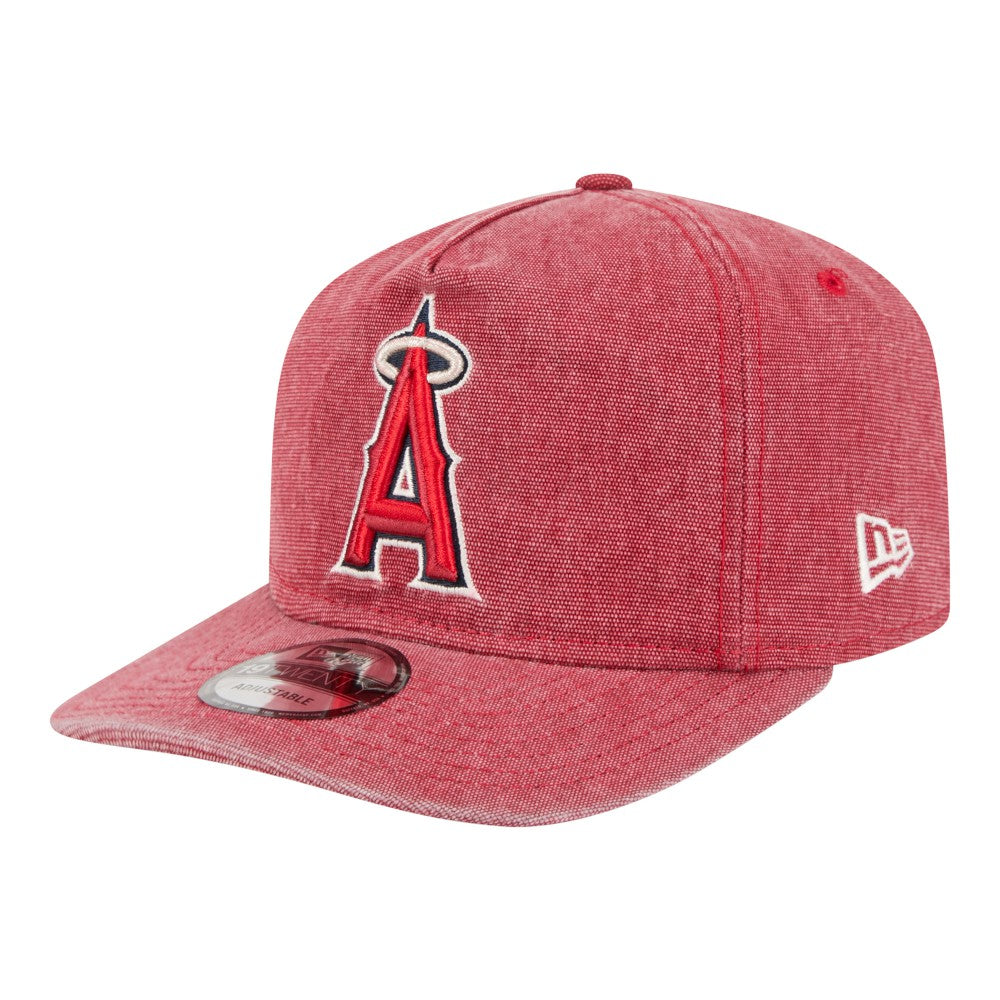 Red Los Angeles Angels New Era  Denim Classic 19TWENTY Adjustable Hat