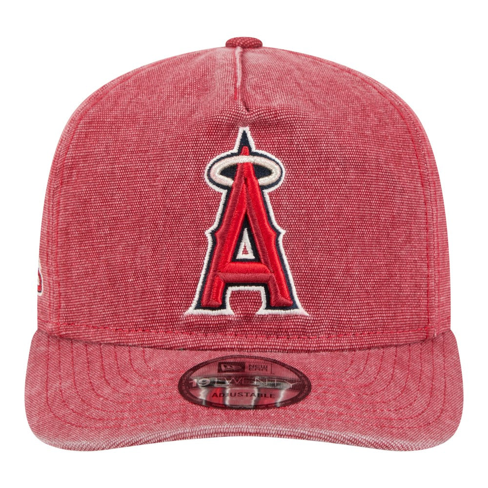 Red Los Angeles Angels New Era  Denim Classic 19TWENTY Adjustable Hat