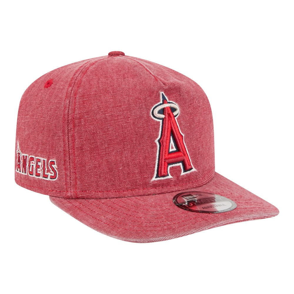Red Los Angeles Angels New Era  Denim Classic 19TWENTY Adjustable Hat