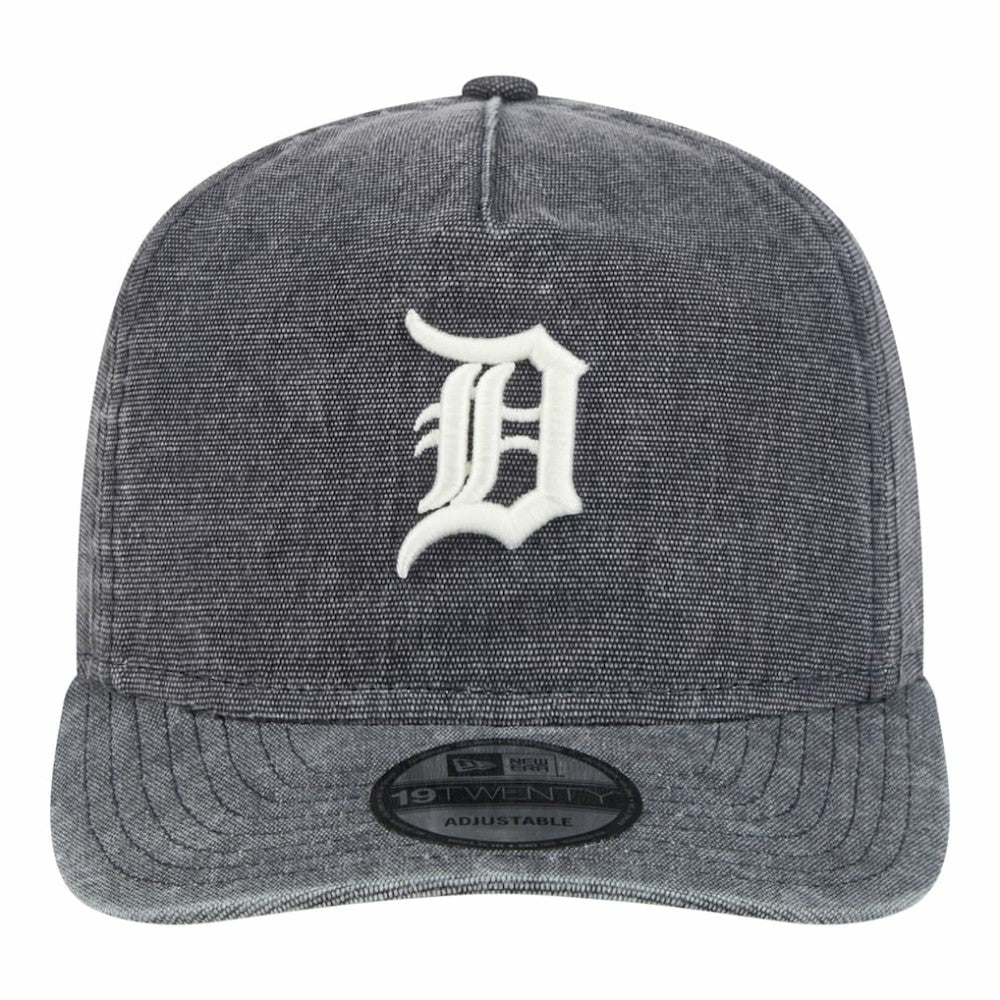 Navy Heather Detroit Tigers New Era  Denim Classic 19TWENTY Adjustable Hat