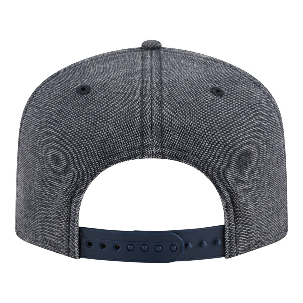 Navy Heather Los Angeles Dodgers New Era Throwback Denim Classic 19TWENTY Adjustable Hat