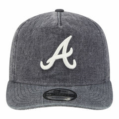 Navy Heather Atlanta Braves New Era  Denim Classic 19TWENTY Adjustable Hat