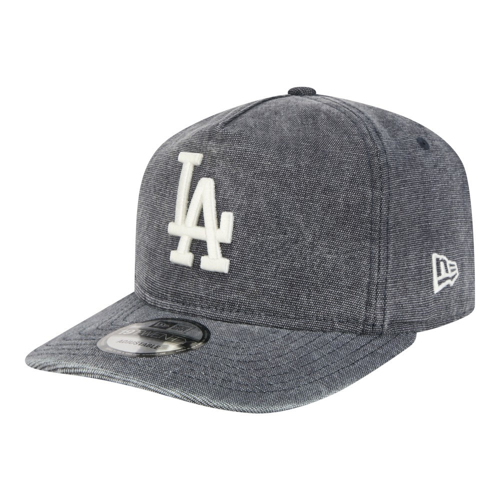 Navy Heather Los Angeles Dodgers New Era  Denim Classic 19TWENTY Adjustable Hat