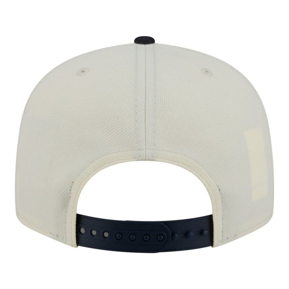 Cream/Navy Atlanta Braves New Era Localized 9FIFTY Snapback Hat