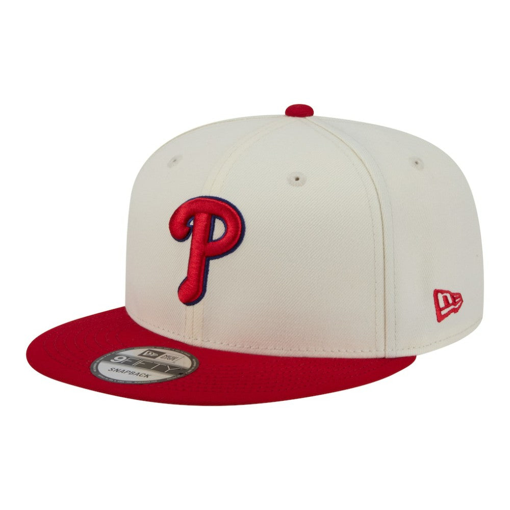 Cream/Red Philadelphia Phillies New Era Localized 9FIFTY Snapback Hat