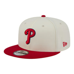 Cream/Red Philadelphia Phillies New Era Localized 9FIFTY Snapback Hat