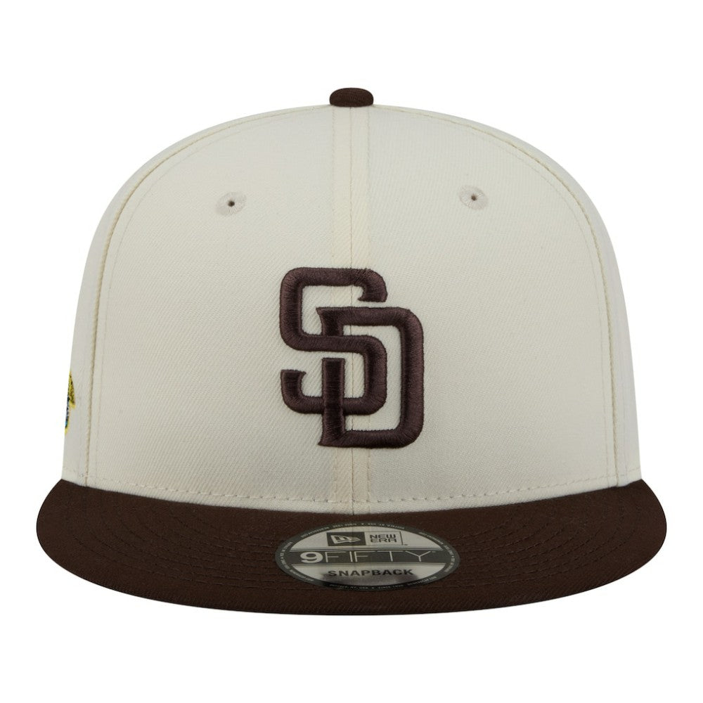 Cream/Brown San Diego Padres New Era Localized 9FIFTY Snapback Hat