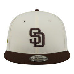 Cream/Brown San Diego Padres New Era Localized 9FIFTY Snapback Hat