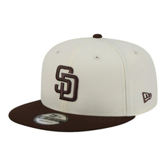 Cream/Brown San Diego Padres New Era Localized 9FIFTY Snapback Hat