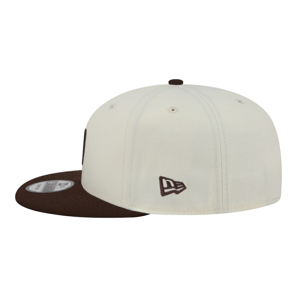 Cream/Brown San Diego Padres New Era Localized 9FIFTY Snapback Hat