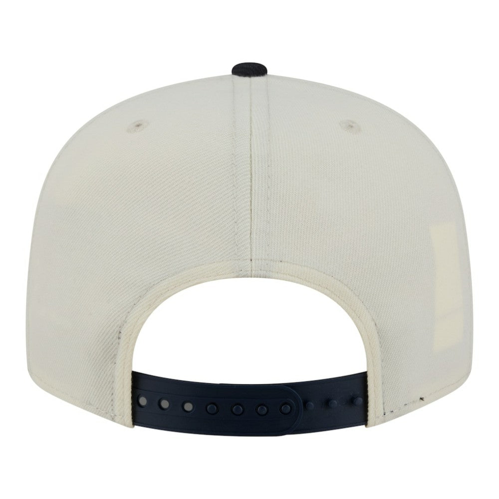 Cream/Navy Boston Red Sox New Era Localized 9FIFTY Snapback Hat