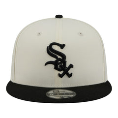 Cream/Black Chicago White Sox New Era Localized 9FIFTY Snapback Hat