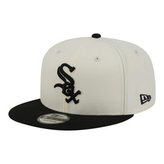 Cream/Black Chicago White Sox New Era Localized 9FIFTY Snapback Hat