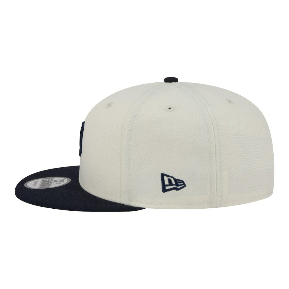 Cream/Navy Detroit Tigers New Era Localized 9FIFTY Snapback Hat