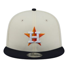 Cream/Navy Houston Astros New Era Localized 9FIFTY Snapback Hat