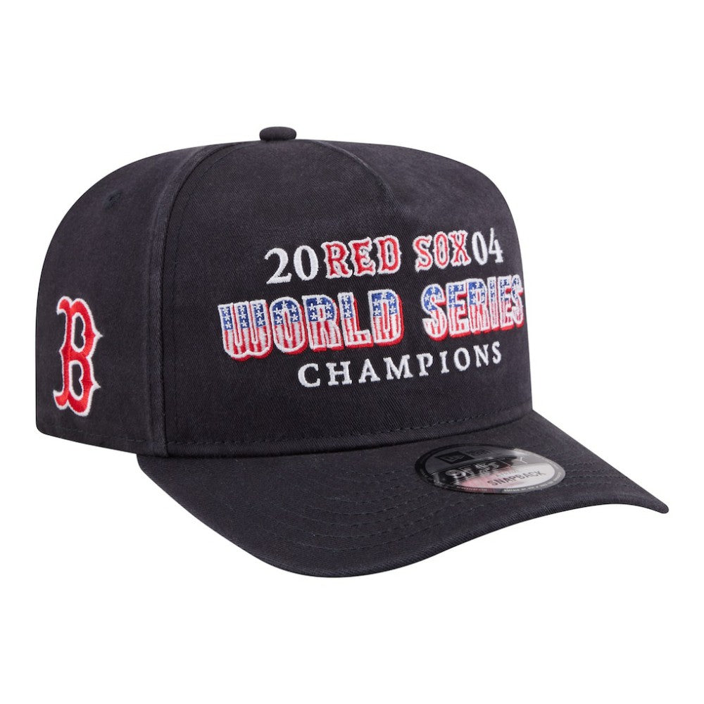 Navy Boston Red Sox New Era 2004 World Series Champions Historic 9FIFTY A-Frame Snapback Hat