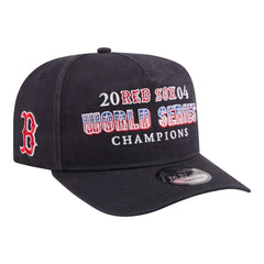 Navy Boston Red Sox New Era 2004 World Series Champions Historic 9FIFTY A-Frame Snapback Hat