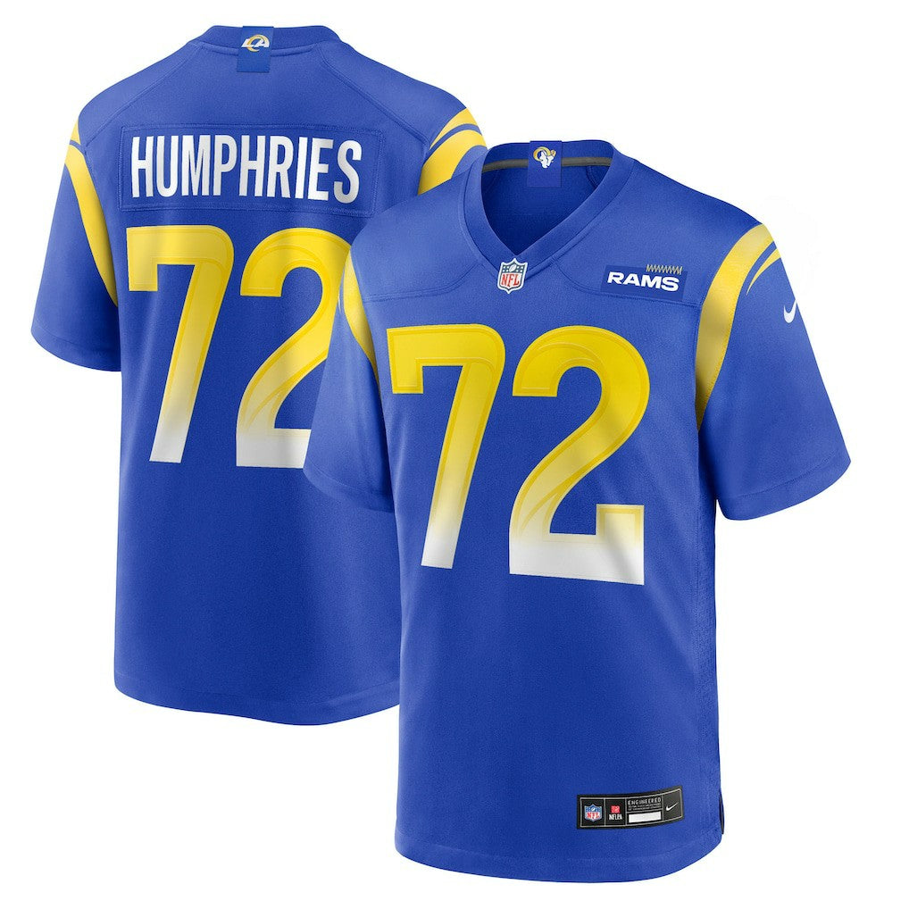 D.J. Humphries  Team Game Jersey - Los Angeles Rams Jerseys
