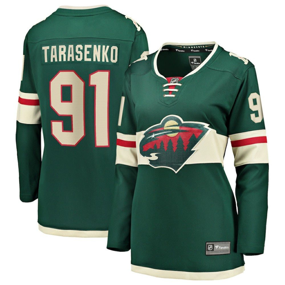 NHL Vladimir Tarasenko Minnesota Wild Fanatics Women's Home Breakaway Jersey