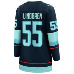 NHL Ryan Lindgren Seattle Kraken Fanatics Women's Home Breakaway Jersey