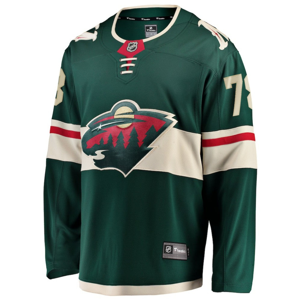 NHL Nico Sturm Minnesota Wild Fanatics Home Breakaway Jersey